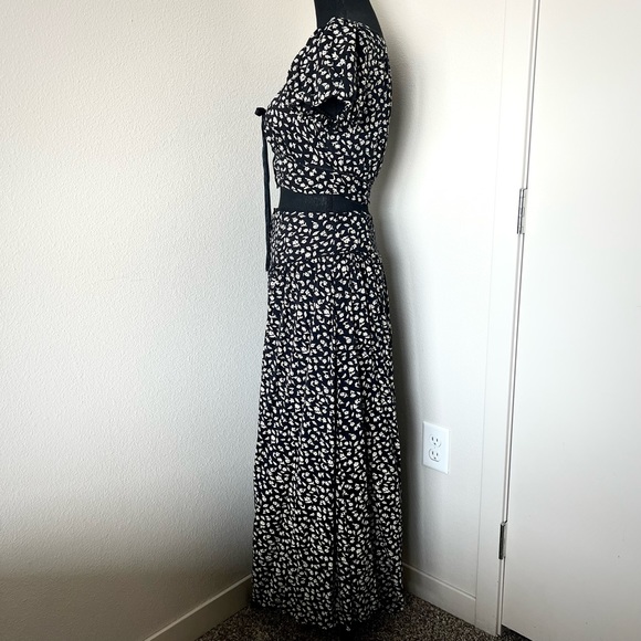 EXC • Free People Easy To Love Set in Black Floral • - Picture 7 of 12